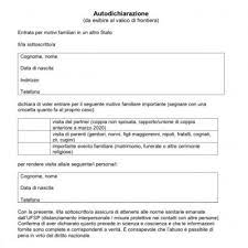 Un nuovo aggiornamento del modello di autodichiarazione da compilare per motivare gli spostamenti è ora disponibile da scaricare dopo l'approvazione dell'ultimo decreto legge. L Autocertificazione Svizzera Che Fa Arrabbiare I Fidanzati Italiani Ticinolibero