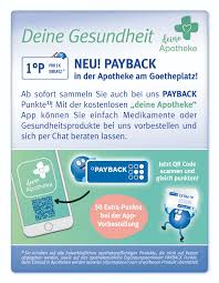 Das kommt auf die umgebung an. Aktion Payback Bahnhof Apotheke