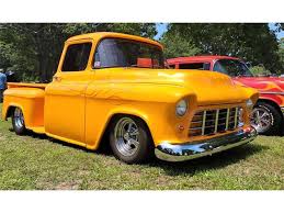 Image result for Medium Chrome Yellow 1955 Truck