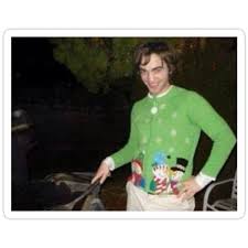 Robert Pattinson In A Christmas Sweater Sticker Sticker By Jayne Sanchez Robert Pattinson Harry Potter Cast Harry Potter Curses