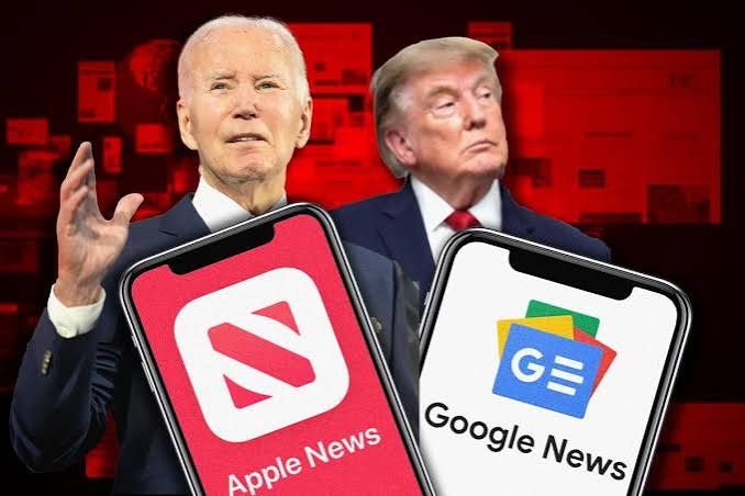 Exclusive | Apple News, Google promote outlets that endorse Dem presidential candidates -- while shutting out Republicans: study
