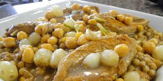 There are many reasons why i love this recipe and think you will, too. Moughrabiyeh Spiced Lebanese Couscous With Chicken Lamb And Baby Onions Recipe Hummus Recipes