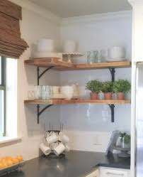 kitchen shelf decor