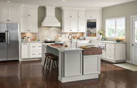 Photo Downing Duraform Linen And Duraform Stone Cabinets Mid Tier Custom Kitchen Cabinets Quality Kitchen Cabinets Rustic Kitchen Cabinets
