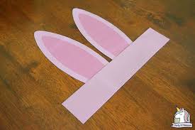 Cuffs are made with snap button fasteners in mind but can easily be changed to a different closure, such as cufflings. Easter Bunny Ears Headband Craft For Kids