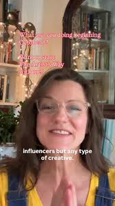 I’m starting The Artist’s Way, by Julia Cameron,