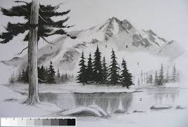 We found it from reliable resource. How To Draw Landscapes Step By Step Drawing Video Tutorials Learn How To Draw Step By Step Wi Landscape Drawings Drawing Scenery Landscape Pencil Drawings