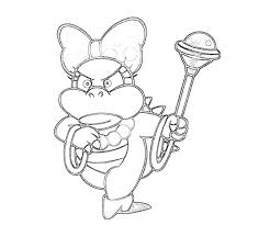 Bowser jr coloring pages and koopalings characters. Super Mario Koopaling Coloring Pages
