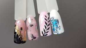 Proste Zdobienia Z Folia Transferowa Transfer Foil Nail Design