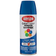 True Blue Krylon Colormaster Gloss Spray Paint Primer Hobby Lobby 1334