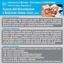 Il corso di laurea in alimentazione e nutrizione umana è a numero programmato al fine di garantire la qualità dell'offerta didattica in relazione alle risorse disponibili. Scopri Il Nuovo Corso Universita Degli Studi Di Messina Facebook