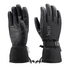 Details About 38 Waterproof Winter Ski Snowboard Pu Leather Thinsulate Gloves Mens Large