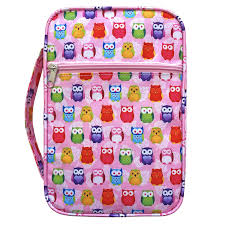 Shop yarbrough mothers bible cover, available from nest learning. Keelie Pink Owl Bible Cover For Women Book Cover For Girls Scripture Tote Bible Case With Handle Fits For Standard Size Bible Book Covers Book Accessories Office Supplies Ekoios Vn