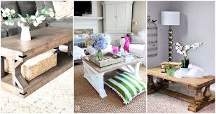 Looks like a $500 coffee table but cost less than $40 to build! 13 Free Coffee Table Plans Featured On Ana White Diy Crafts