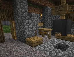 In this post will contain minecraft medieval blacksmith schematics. Minecraft Kitchen Design Medieval