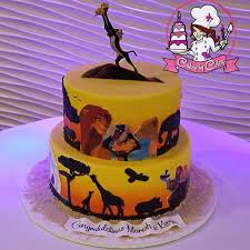 If you're planning a shower, please fill out our contact form. Cakes By Coley Lion King Baby Shower Cake Design Credit Facebook
