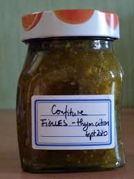 Recette De Confiture De Figues Au Thym Citron Recette Figues Confiture Confiture De Figues