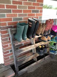 Pallet Boot Storage Outdoor Shoe Storage Boot Storage Hallway Shoe Storage