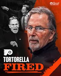 John Tortorella is out as Flyers head coach, the team announced Thursday  morning.