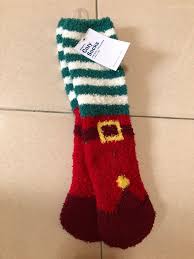Nwt pj salvage gray plush slipper socks santa claus xmas christmas one size. Christmas Socks From Old Navy Women S Fashion Footwear Sneakers On Carousell