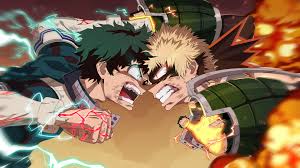 More hd wallpapers of boku no hero academia anime and boku no hero academia anime characters will be added soon. Izuku Midoriya Vs Katsuki Bakugo My Hero Academia 4k Wallpaper 5 1671