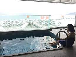 Nestled along the pristine pasir panjang beach of port dickson, lexis hibiscus consists of 639 pool villas comprising tower rooms and water villas. Love My Sky Pool Villa S Room Balcony With Private Swimming Pool Beautiful Hibiscus View From Picture Of Lexis Hibiscus Port Dickson Pasir Panjang Tripadvisor