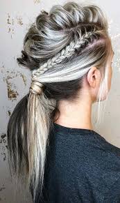 The braided mohawk is a huge trend these days and if you can pull it off you will have a hairstyle that will save you loads of time when getting ready in the morning. 23 Mohawk Braid Styles That Will Get You Noticed Stayglam