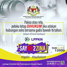 Hukuman boleh dikenakan ke atas. Sayno2zina Twitter Search