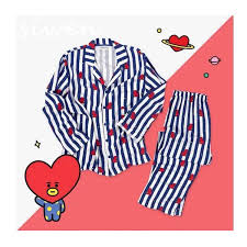 bt21 line friends pajamas pajama set cute pajamas long sleeve pyjamas
