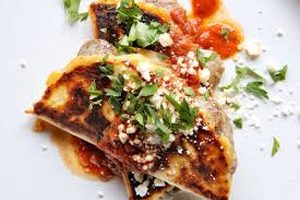 Italian Sausage Quesadillas With Spicy Tomato Sauce Recipe Spicy Tomato Sauce Italian Sausage Pork Recipes