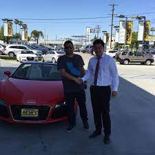 Congratulations To Our New R8 Owner Moshe Today He Ll Drive Down Van Nuys In A Brilliant Red R8 Spyder Van Nuys Spyder Audi
