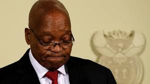 But minutes before the deadline, zuma left his home in a convoy of vehicles. South Africa S Jacob Zuma Resigns After Pressure From Party Bbc News