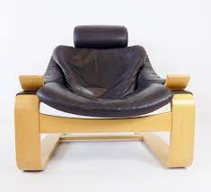 We carry many different styles from modern sleek designs with adjustable back rests, to the traditional high back style. Nelo Kroken Black Leather Lounge Chair By Ake Fribytter 157051