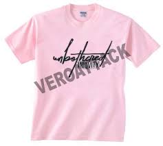 Unbothered Iniqvity Light Pink T Shirt Size S M L Xl 2xl 3xl T Shirt Pink Tshirt Shirt Design Inspiration