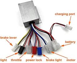 E bike controller wiring diagram collections of e bike controller wiring diagram list diagram electric bike. Amazon Com L Faster 24v36v 350w Electric Brush Motor Speed Controller For E Bike Conversion Kit 24v350w Sports Outdoors