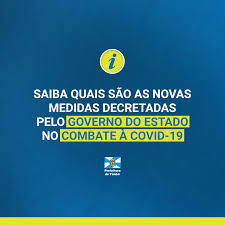 O essencial das medidas do novo confinamento. Prefeitura De Timbo Reforca Quais Sao As Novas Medidas Do Governo Do Estado No Combate A Covid 19 Timbo Sc