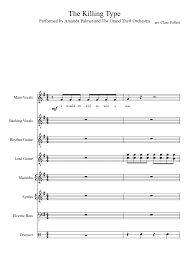 This day corresponds to an astrological signature of taurus sun, taurus moon (or gemini moon if born after 23:05) and an unknown rising sign. The Killing Type Amanda Palmer And The Grand Theft Orchestra Sheet Music For Drum Group Tenor Alto Guitar More Instruments Mixed Ensemble Musescore Com