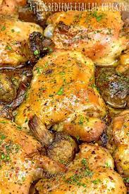 Yummly Personalized Recipe Recommendations And Search Recipe Italian Chicken Recipes Chicken Dinner Recipes Italian Chicken Thigh Recipe