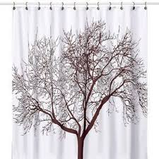Bed Bath Beyond Tree Brown 70 X 72 Fabric Shower Curtain Shopstyle Home Living Vintage Shower Curtains Tree Shower Curtains Fabric Shower Curtains