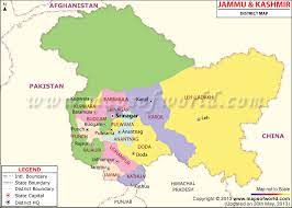 Jammu or duggar was known as darva (दार्व) in mahabharata. Jammu And Kashmir Map Districts In Jammu And Kashmir