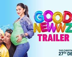 Image of Good Newwz Movie Trailer on Youtube