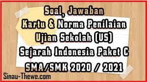 We did not find results for: Soal Jawaban Ujian Sekolah Sejarah Indonesia Sma Smk Tahun 2021 Paket C Sinau Thewe Com