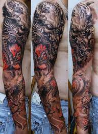 Tattoo Sleeves For Men Dragon Sleeve Tattoos Sleeve Tattoos Tattoo Sleeve Designs