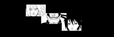 Black And White Anime Twitter Header 