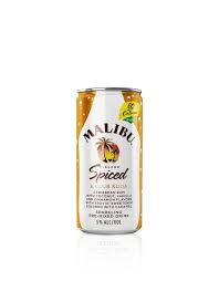 As of 2017 the malibu brand is owned by pernod ricard, who calls it a flavored rum, where this designation is allowed by local laws. Malibu Cans Island Spiced Rum And Soda Sal S Beverage World