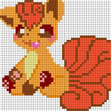 Flamiaou matoufeu pixel art pokemon / pachirisu pokepedia : Jigglypuff Pixel Art Grid Shefalitayal