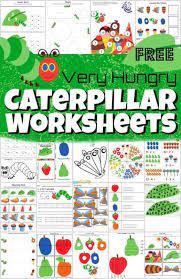 You can also explore other math concepts based on this story book with the free printable that i am sharing today. Free The Very Hungry Caterpillar Worksheets