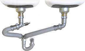 Install with our drain assembly or with an insinkerator® disposer with quick lock® mounting. Snappy Trap 1 1 2 All In One Drain Kit For Double Bowl Kitchen Sinks Amazon Com