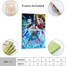 Amazon.com: The Iceblade Sorcerer Shall Rule The World 2023 Japanese Anime  Poster Vintage Wall Art Print Gift (1 Canvas Painting Wall Art Poster for  Bedroom Living Room Decor 24x36inch(60x90cm) Frame-style: Posters &