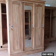 Model lemari kayu 4 pintu sliding. Jual Produk Lemari Jati 3 Pintu Termurah Dan Terlengkap Juli 2021 Bukalapak